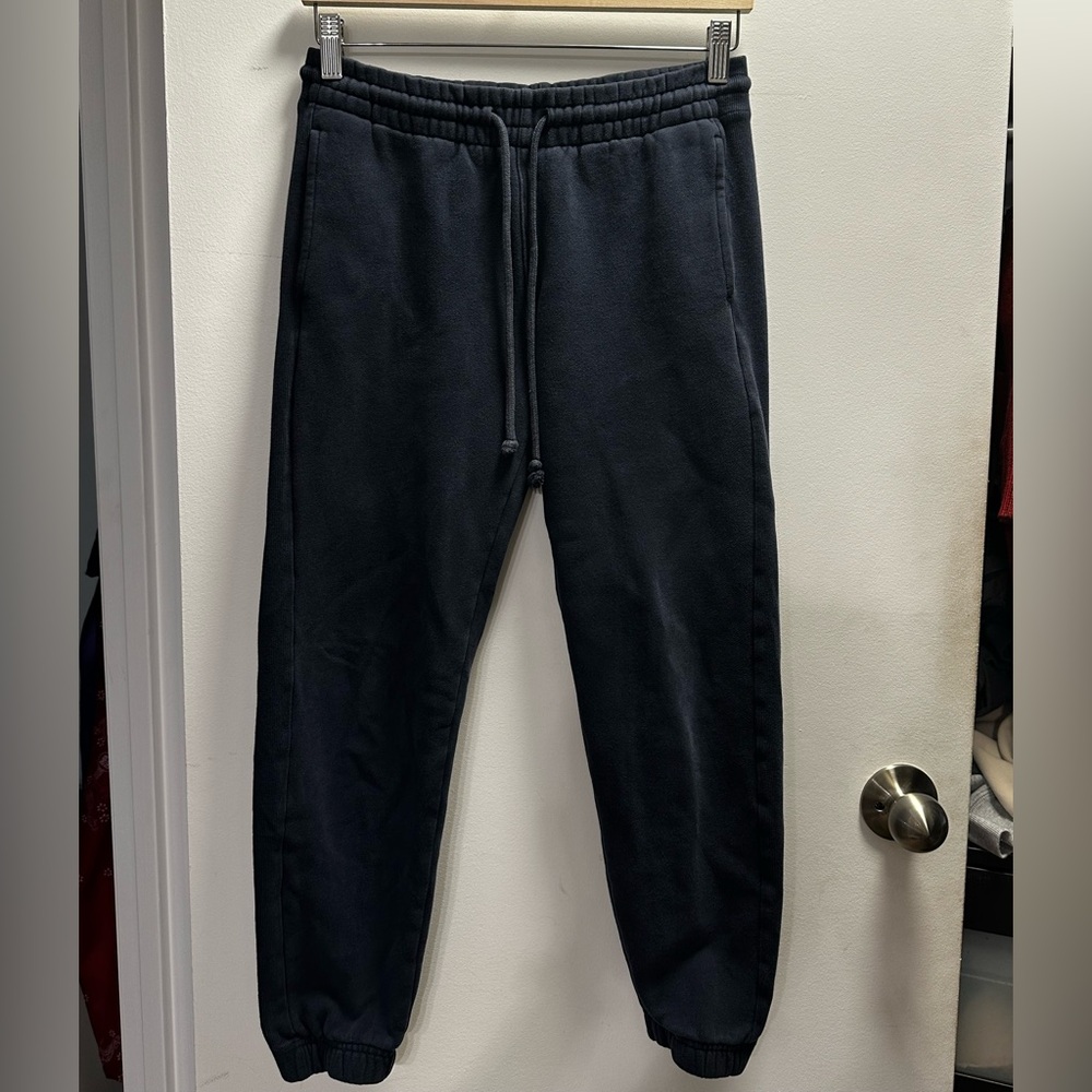 TNA CozyAF Fleece Joggers Navy 2XS | Aritzia Sweatpants